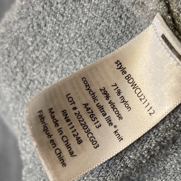 Barefoot Dreams Gray Open Cardigan - Picture 8 of 8